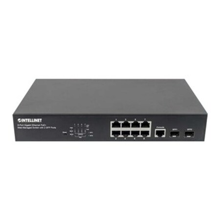 Intellinet Network Solutions 8 Port Poe Gigabit Switch 561167